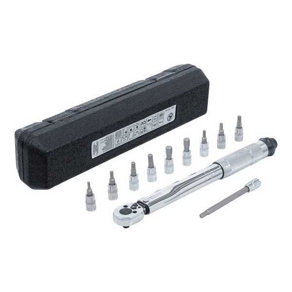 Jeu de clÃ©s dynamomÃ©trique 6 3 mm 1/4" 2 24 Nm 11 piÃ¨ces