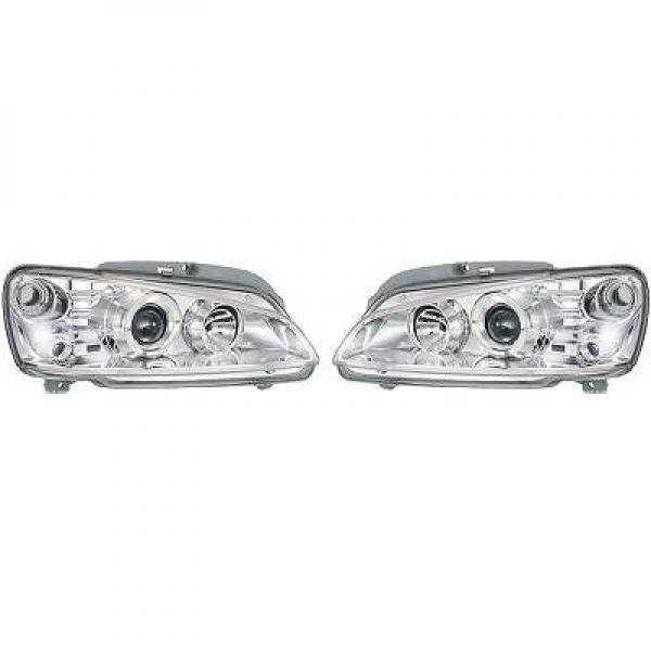 ENSEMBLE DE PHARES DESIGN 106. 96          KLARGLAS/CHROM