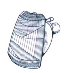 INDICATEUR LI. PEUGEOT 205. 83 96