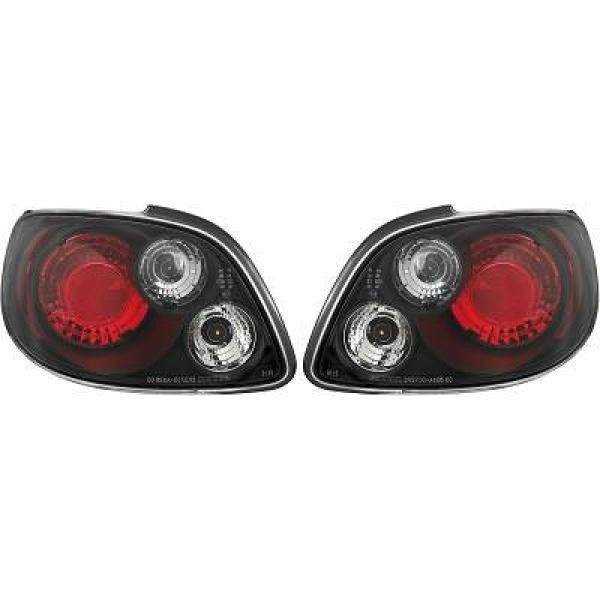 ENSEMBLE FEU ARRIÃˆRE DESIGN 206 CC. 00          KLARGL/SCHWARZ