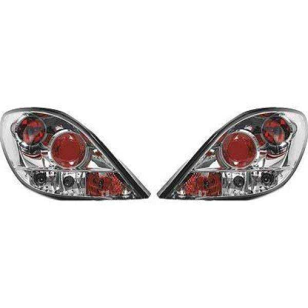 JEU DE FEUX ARRIÃˆRE DESIGN 207. 06 12       KLARGLAS/CHROM