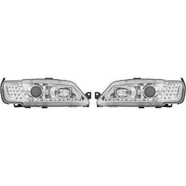 ENSEMBLE DE PHARES DESIGN 306. 93 97       KLARGLAS CHROM