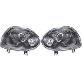 ENSEMBLE DE PHARE DESIGN CLIO. 98 01     KLARGLAS/SCHWARZ