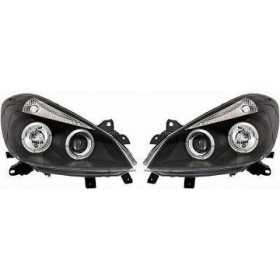 ENSEMBLE DE PHARE DESIGN CLIO. 05 09     KLARGLAS/SCHWARZ