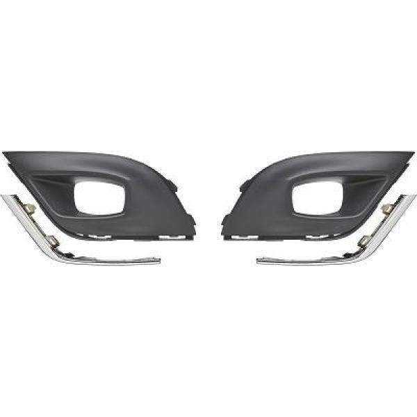 GRILLE DE PARE CHOCS CLIO. 16 19     MIT NLL+CHROML..