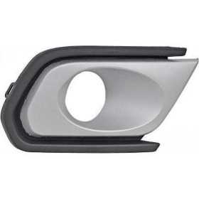 GRILLE DE PARE CHOCS. DROITE SANDERO. 17 21       SCHWARZ/SILBER