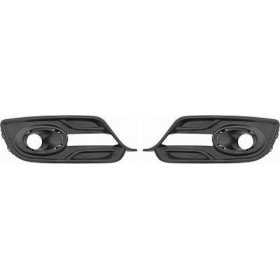 ENSEMBLE GRILLE DE PARE CHOCS MEGANE. 14 16              SCHWARZ