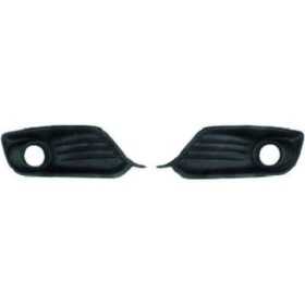 ENSEMBLE GRILLE DE PARE CHOCS MEGANE. 14 16              SCHWARZ