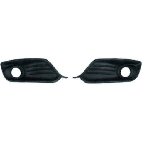 ENSEMBLE GRILLE DE PARE CHOCS MEGANE. 14 16              SCHWARZ