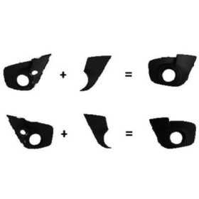 ENSEMBLE DE GRILLES. TWINGO. 44507