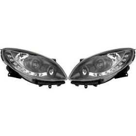 SET PROJECTEUR  DESIGN TWINGO. 07 11     KLARGLAS/SCHWARZ