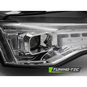 KIT PHARES XÉNON LED CHROME SEQ pour AUDI A5 11-16 | tuning tec | P...