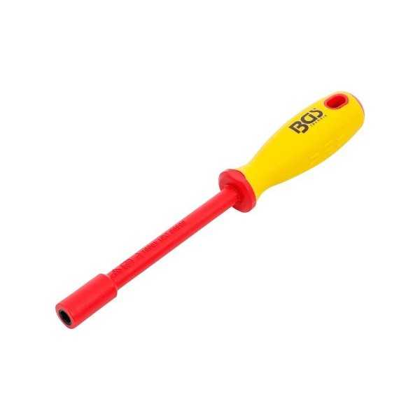 Tournevis VDE Ã  douilles six pans 7 mm longueur de tige 125 mm