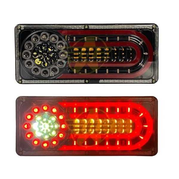 Kit feux arriÃ¨re universelle en 12V 24V LED pour camion