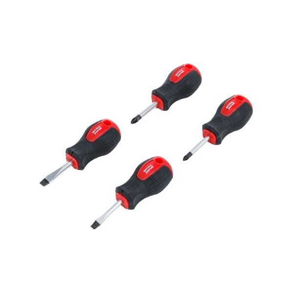 Jeu de tournevis pour carburateur Plats / cruciformes PZ longueur de la lame 40 mm 4 piÃ¨ces