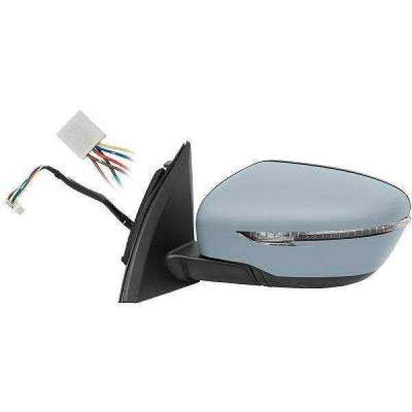 MIROIR GAUCHE QASHQAI. 14 20            GRUNDIERT