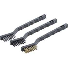 Jeu de brosses 175 mm 3 piÃ¨ces