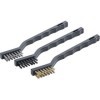Jeu de brosses 175 mm 3 piÃ¨ces