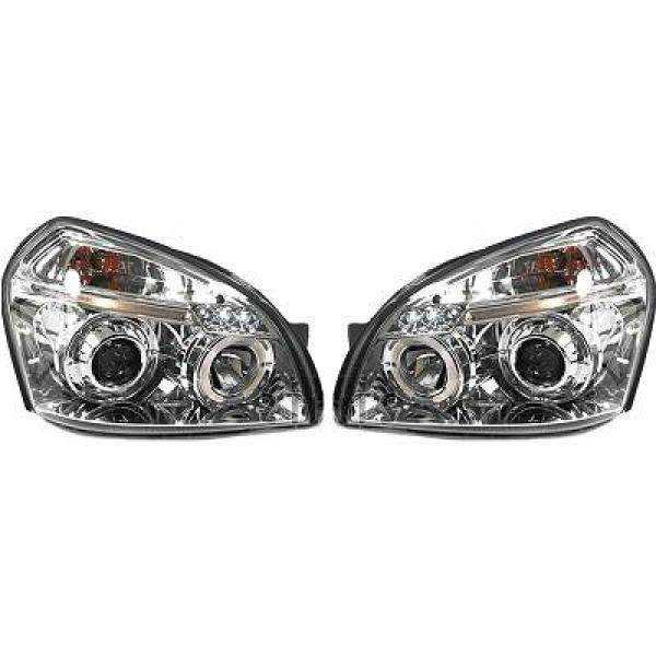 SET PROJECTEUR DESIGN TUCSON. 04          KLARGLAS/CHROM