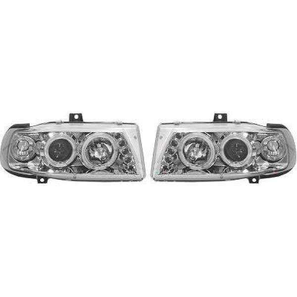 SET PROJECTEUR  IBIZA. 93 99       KLARGLAS/CHROM