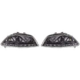 ENSEMBLE DE PHARES DESIGN IBIZA. 02 08     KLARGLAS/SCHWARZ