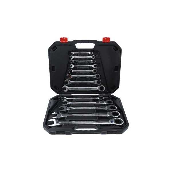 Jeu de clÃ©s mixtes Ã  cliquet 8 32 mm 13 piÃ¨ces