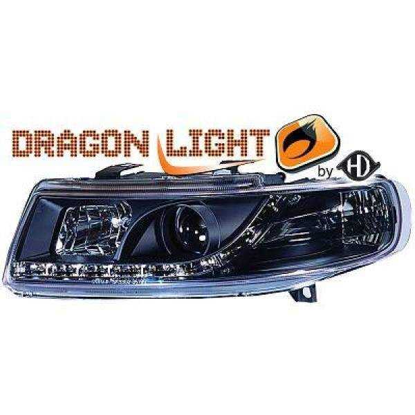 KIT PROJECTEUR DESIGN LÃ‰ON. 99 04     KLARGLAS/SCHWARZ