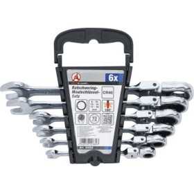 Jeu de clÃ©s mixtes Ã  cliquet tÃªtes flexibles 8 19 mm 6 piÃ¨ces