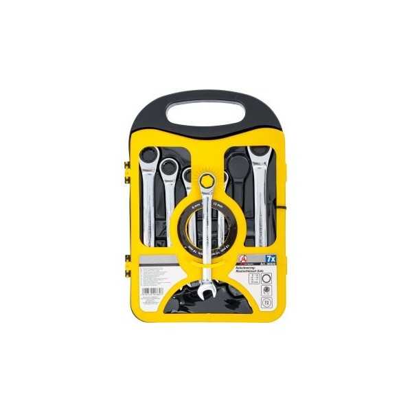 Jeu de clÃ©s mixtes Ã  cliquet 8 19 mm 7 piÃ¨ces