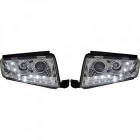 KIT PROJECTEUR DESIGN FABIA. 99 07       KLARGLAS/CHROM