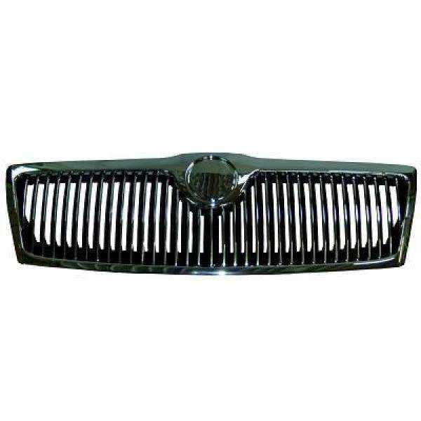 CALANDRE GRIL CPL. OCTAVIE. 04 08         OHNE EMBLEM