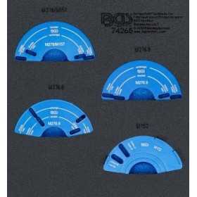 Insert de servante d'atelier 1/6 : Kit de calage de pignon de rÃ©glage dâ€™arbre Ã  cames pour Mercedes Benz M152 M157 M276 M278