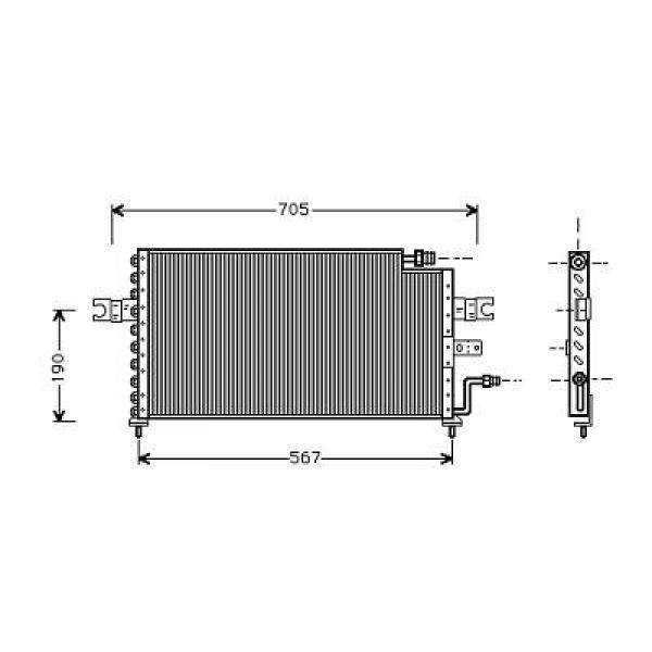 CONDENSEUR LANTRA. 90 95              MOD. JF
