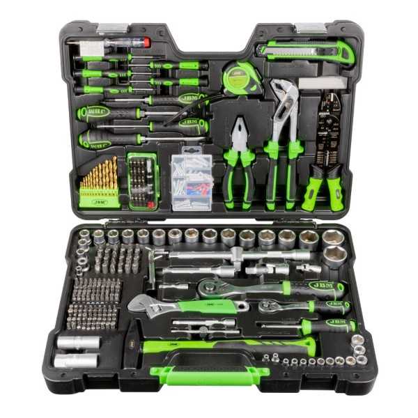 COFFRET D OUTILS DE 303 PIÃˆCES AVEC DOUILLES HEXAGONALES ZINGUÃ‰ES