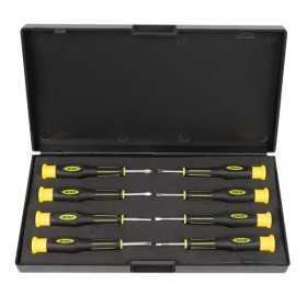 ETUI DE 8 TOURNEVIS DE PRECISION COURTES