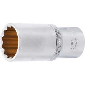 Douille Ã  douze pans longue 12 5 mm 1/2" 26 mm