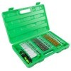 COFFRET DE 38 BROSSES MÃ‰TAL NYLON LAITON