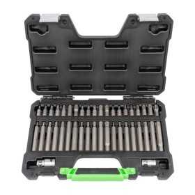 JEU DE 42 EMBOUTS DE VISSAGE TORX 12 ET 6 PANS