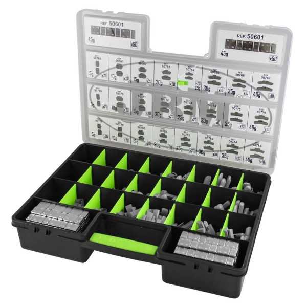 COFFRET DE MASSES UNIVERSELLE AUTOCOLLANTES