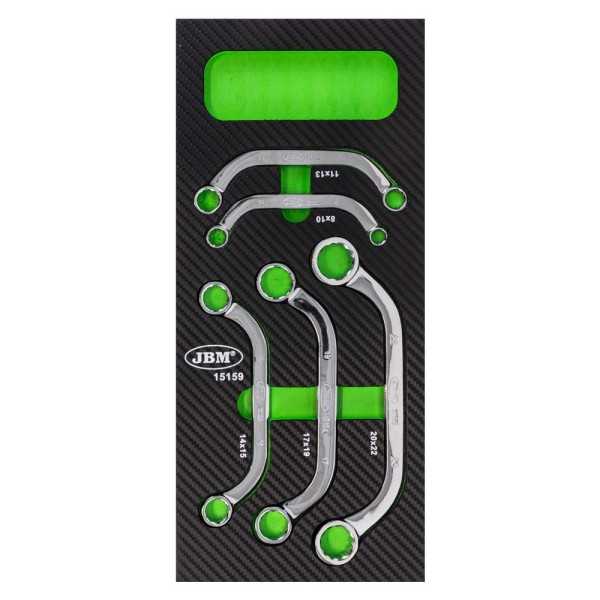 MODULE EN EVA EN FIBRE DE CARBONE AVEC 5 JEUX DE CLÃ‰S DE TYPE C - REVÃŠTEMENT MIROIR