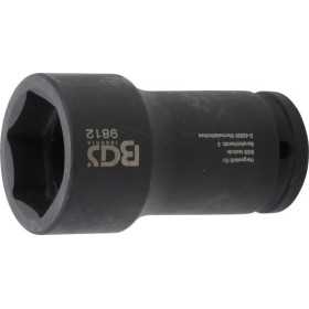 Douille Ã  choc six pans longue 20 mm 3/4" 38 mm pour FUSO / Mitsubishi