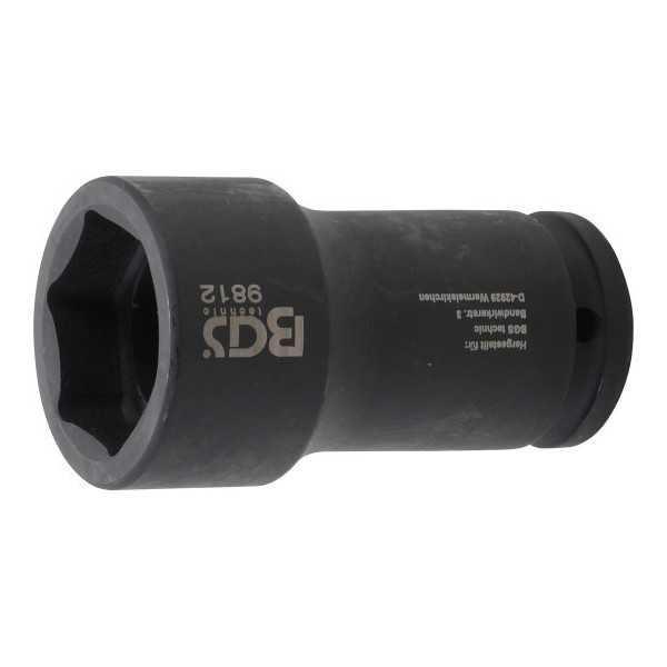 Douille Ã  choc six pans longue 20 mm 3/4" 38 mm pour FUSO / Mitsubishi