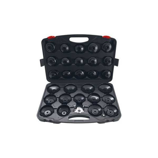 Jeu de clÃ©s Ã  filtres cloches 30 piÃ¨ces