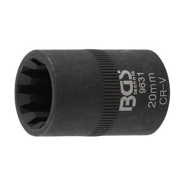 Douille pour Ã©trier 10 pans pour VAG et Porsche 20 mm