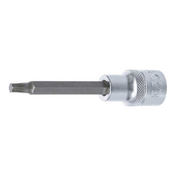 Douille Ã  embouts longueur 100 mm 12 5 mm 1/2" profil T pour Torx T35