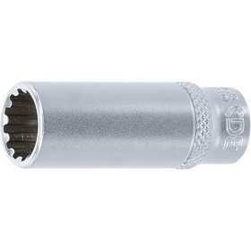 Douille pour clÃ© Gear Lock longue 6 3 mm 1/4" 12 mm