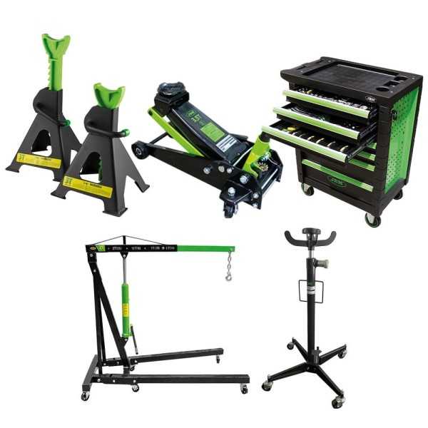 53904 SERVANTE 7 TIROIRS 50831 GRUE 2T 50818 CRIC 3 5T 53779 CHANDELLES 3T 54001 VÃ‰RIN FOSSE