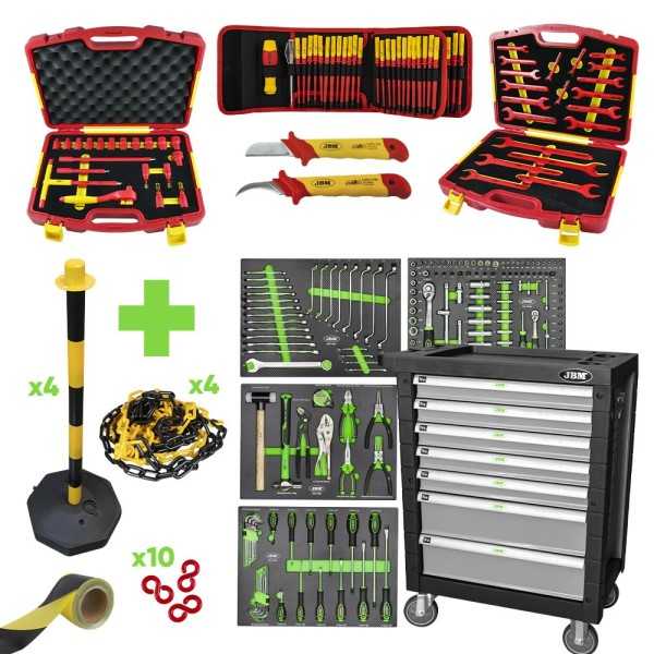 SERIE354: PROMO VÃ‰HICULE Ã‰LECTRIQUE - CHARIOT AVEC EQUIPMENT