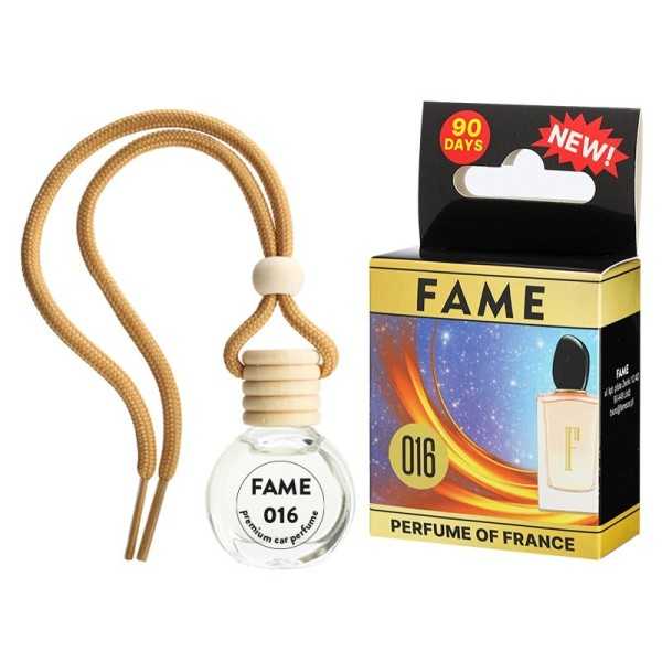 Parfum de voiture FAME 016
