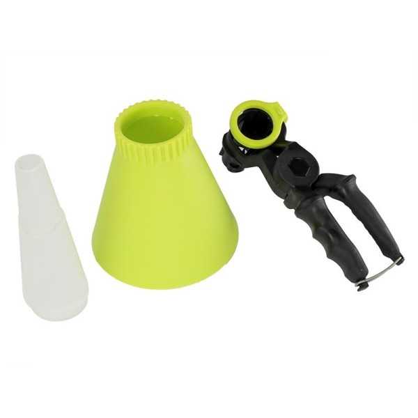 Entonnoir avec pince, bol de 125 mm |  | Entonnoir